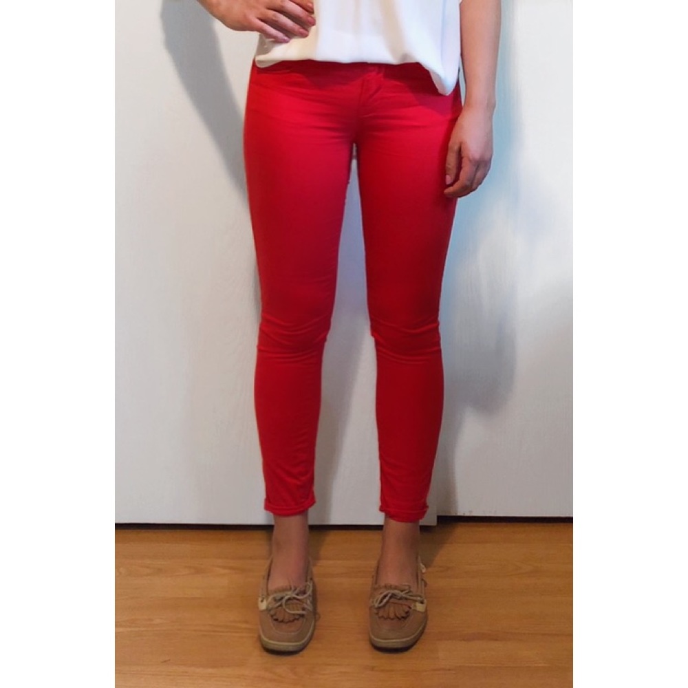 Madewell cotton cropped pants